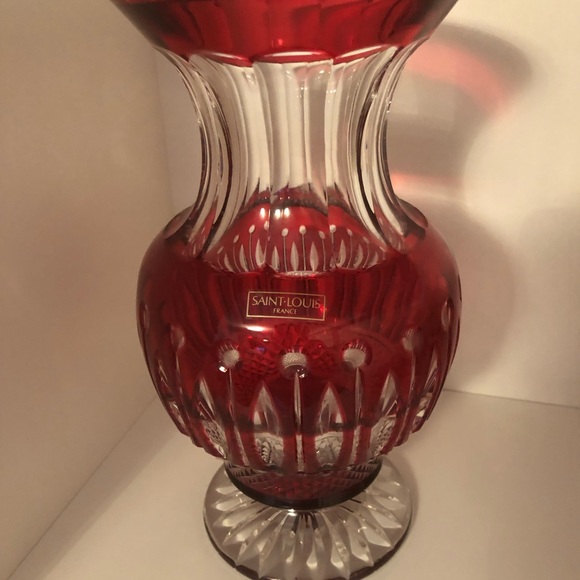 Saint Louis Tommy Crystal Vase - Picture 6 of 6